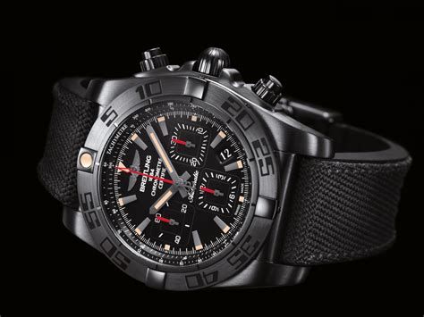 breitling black steel.